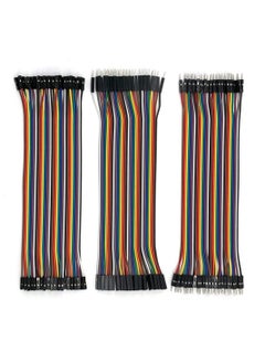 Captaintech SYOSI, 120 Pin Dupont Jumper Wires, 20cm Wire Length, 40Pin Male to Female, 40Pin Male to Male, 40 Pin Female to Female, with Arduino and Raspberry Pi Projects  - Image 1