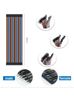 Captaintech SYOSI, 120 Pin Dupont Jumper Wires, 20cm Wire Length, 40Pin Male to Female, 40Pin Male to Male, 40 Pin Female to Female, with Arduino and Raspberry Pi Projects  - Image 3