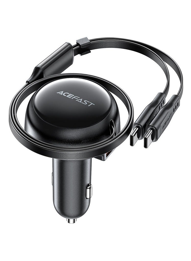 ACEFAST Fast Charge Car Charger B13 53W with 2-in-1 cable - Image 2