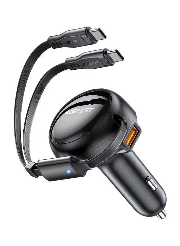 ACEFAST Fast Charge Car Charger B13 53W with 2-in-1 cable - Image 3