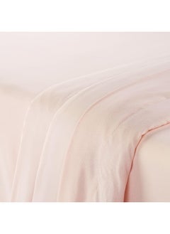Serta Serta Simply Clean Super Soft Hypoallergenic Stain Resistant Deep Pocket 4 Pieces Solid Bed Sheet Set, Queen, Blush Pink  - Image 3