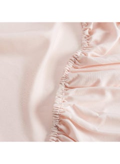 Serta Serta Simply Clean Super Soft Hypoallergenic Stain Resistant Deep Pocket 4 Pieces Solid Bed Sheet Set, Queen, Blush Pink  - Image 4