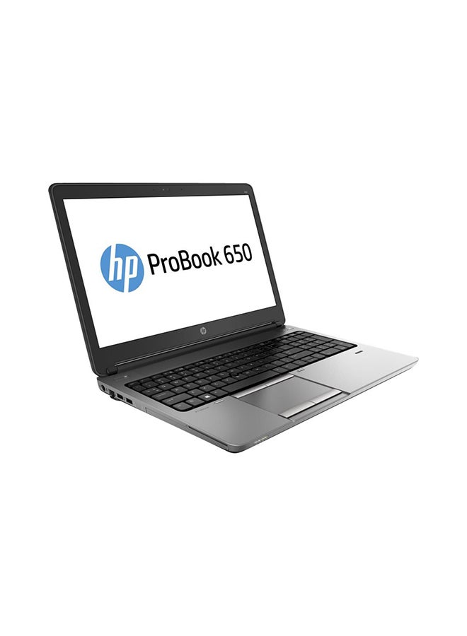 HP Renewed - ProBook 650 G1 With 14-Inch HD Display,Core i5 4210M Processor/8GB RAM/128GB SSD/Intel HD Graphics English Black - Image 3