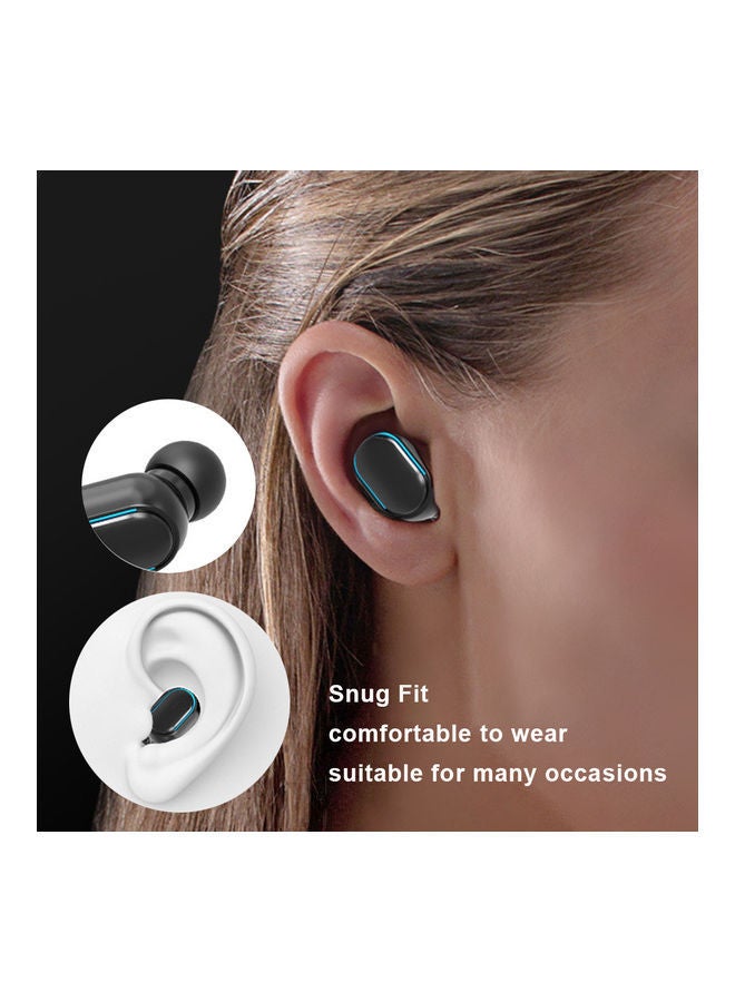 NIBEMINENT BT 5.0 Earbuds with Charging Case Black - Image 4