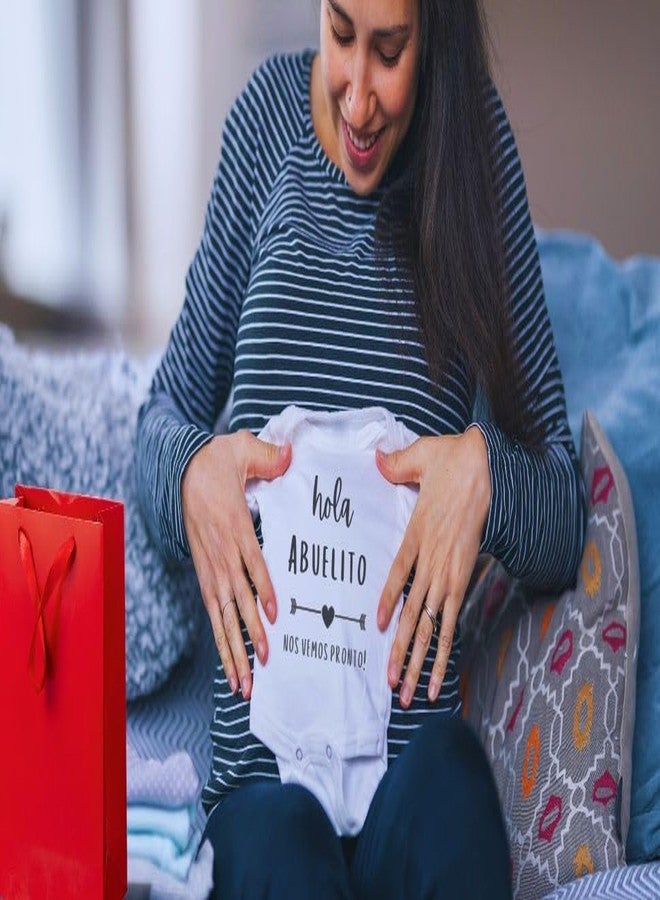 "Hola Abuelito Nos Vemos Pronto" بدلة إسبانية تكشف عن الحمل للجد - Image 5