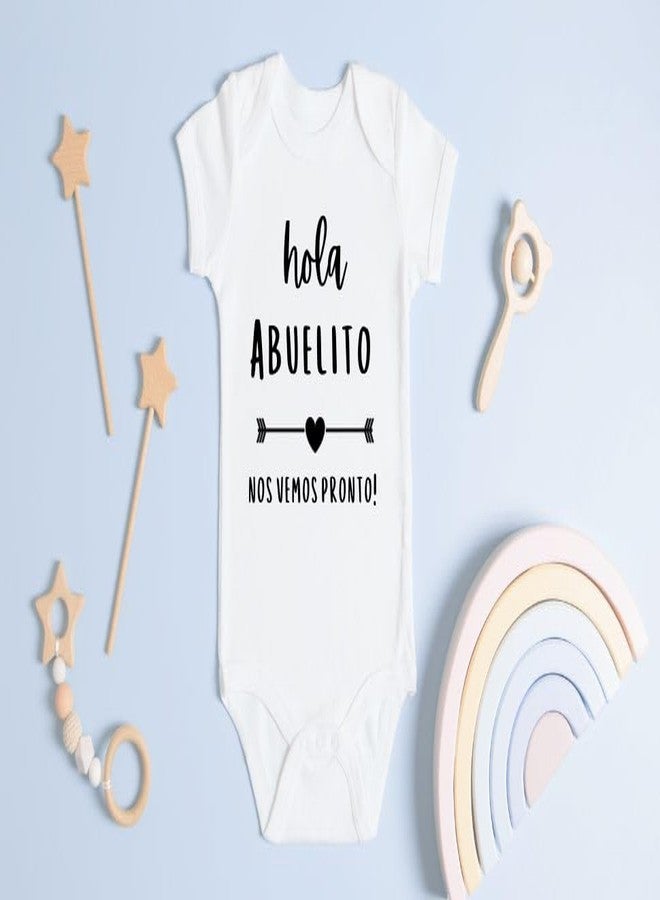 "Hola Abuelito Nos Vemos Pronto" بدلة إسبانية تكشف عن الحمل للجد - Image 3