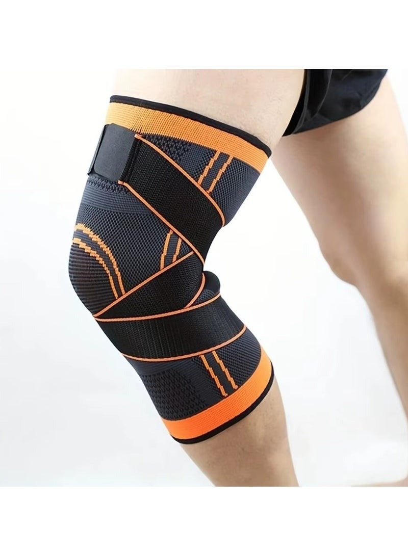 كم ضاغط للركبة - دعامة ضاغطة لالتهاب المفاصل، وتخفيف آلام المفاصل، ورفع الأثقال، والتنس، والتمرين، والاستخدام اليومي - ضمادة ركبة قابلة للتعديل للرجال والنساء - Image 2