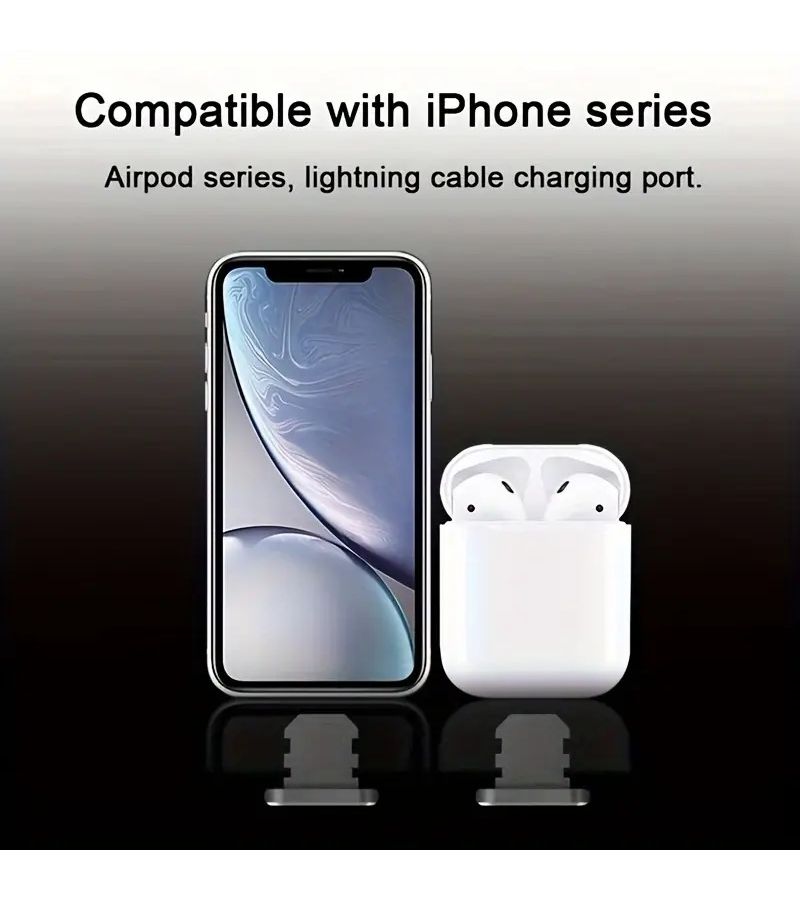 3 Piece Silvery Aluminum Anti Dust Plug Covers for Phone and Tablet - Image 2