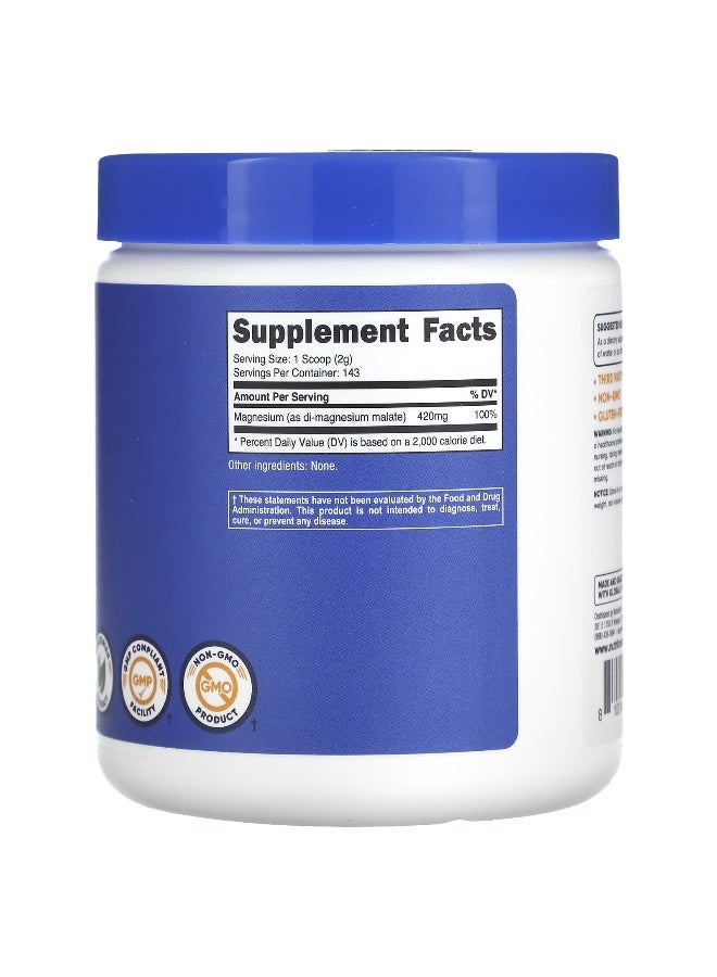 Nutricost نوتريكوست، ماليات المغنيسيوم، بدون نكهة، 10.6 أونصة (300 جرام) - Image 2