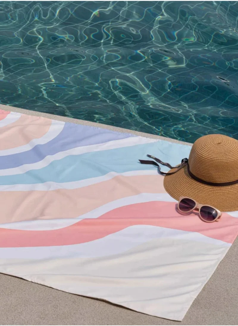 لا توالا Microfiber Beach Towel