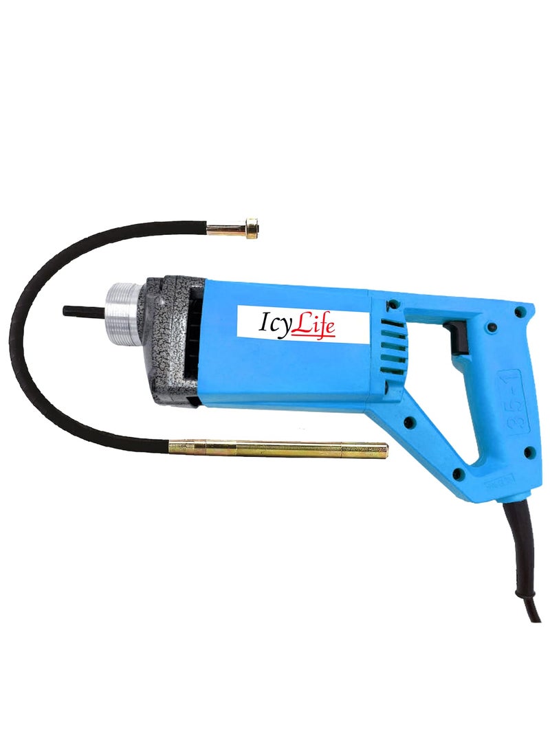 ICYLIFE ICYLIFE 1310WTT Heavy duty Concrete Electric Vibrator machine with 15 mtr Needle  - Image 1