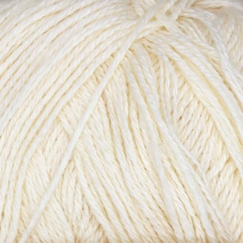 BambooMN JubileeYarn Baby Soft Bamboo Cotton Yarn - 50g/Skein - Moon Beam - 4 Skeins - Image 2