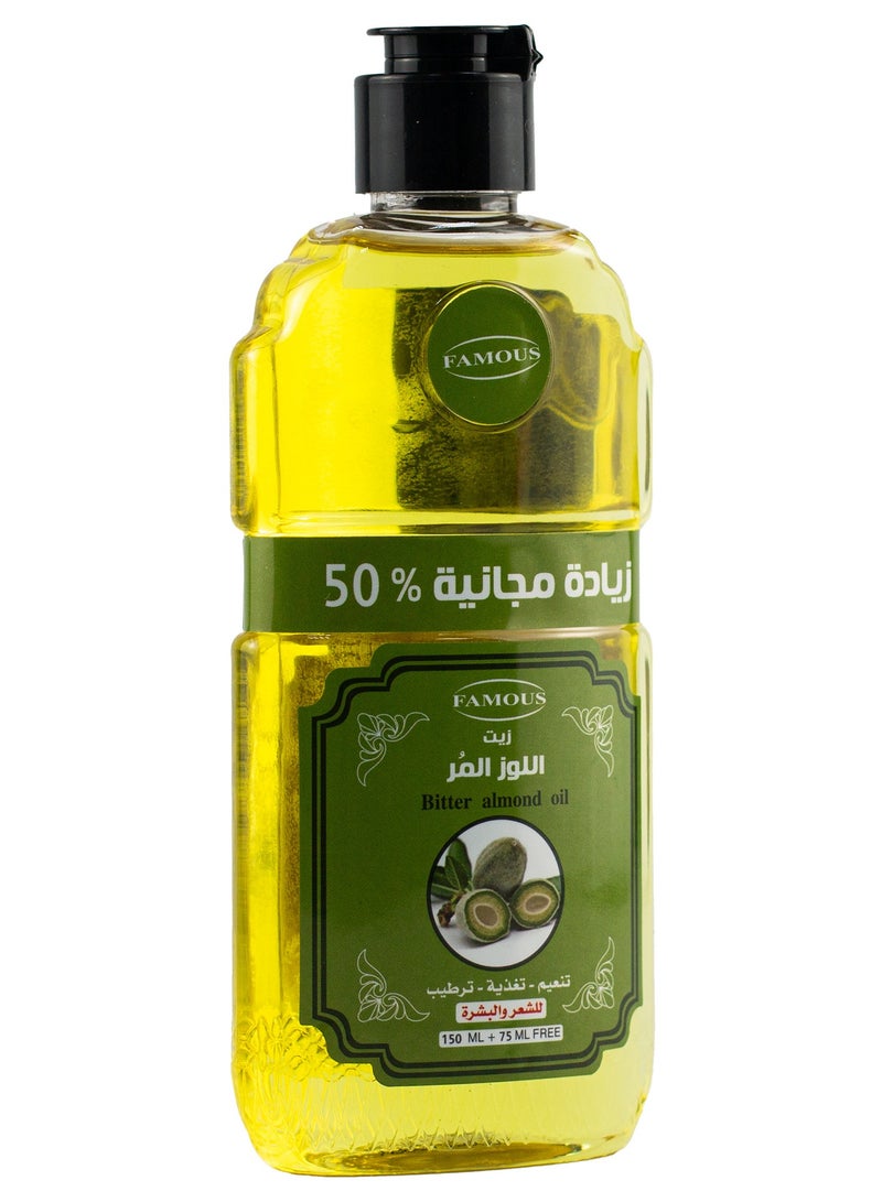 Famous Bitter Almond Oil 225 ml - Image 1