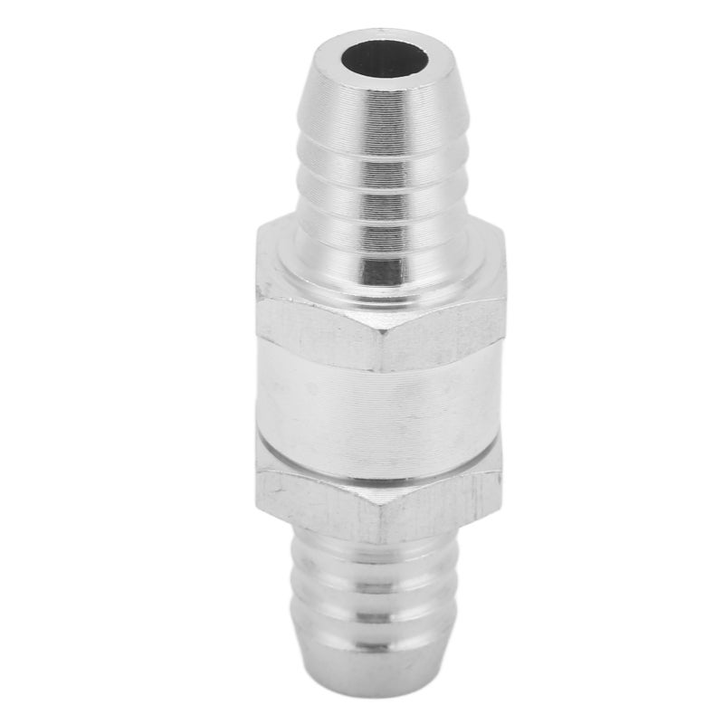 One Way Check Valve 14mm Aluminum Alloy - Durable Construction Fuel Line Check Valve - Non Return Check Valve for Diesel Fuel Systems - Image 1