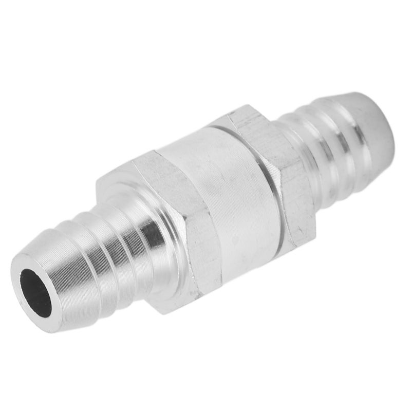 One Way Check Valve 14mm Aluminum Alloy - Durable Construction Fuel Line Check Valve - Non Return Check Valve for Diesel Fuel Systems - Image 2