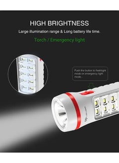 Care4 Care 4 LED Cr9110 Torch White Red Rechargeable  - Image 5