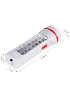 Care4 Care 4 LED Cr9110 Torch White Red Rechargeable  - Image 2