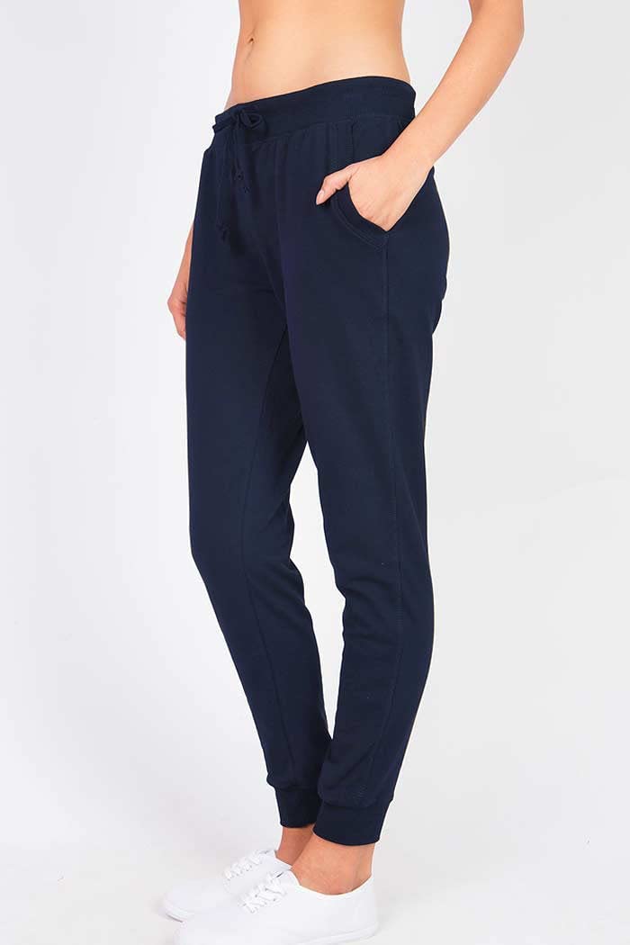 Ambiance Women's Juniors Soft Jogger Pants (M, Black) - Image 5