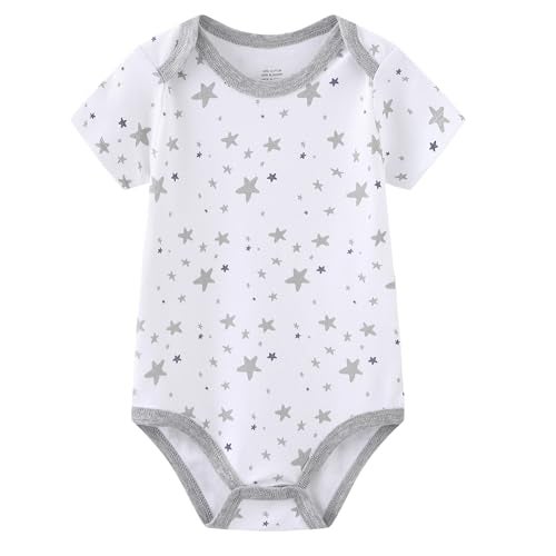 Ruliby Baby Boy Bodysuit and Pant Set Cotton Soft Newborn Clothes Outfits 9-12 month - Image 2