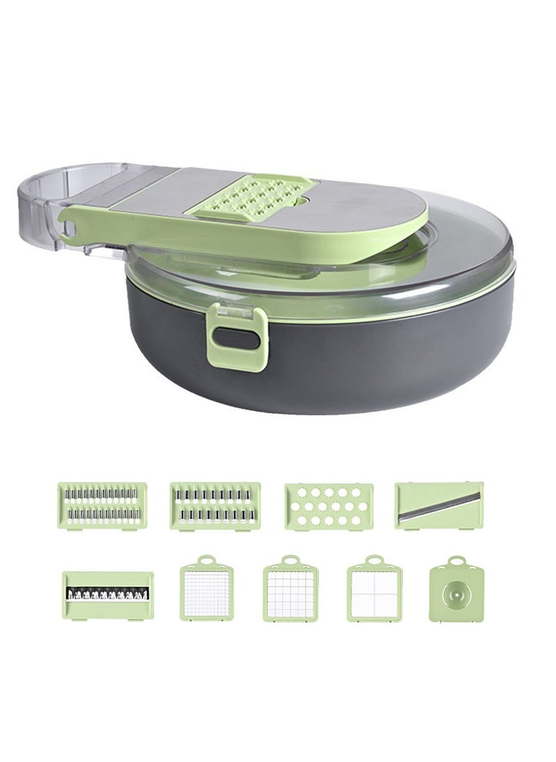 Kitchen Household Multi-Function Vegetable Cutter Grater, Dicing, Slicing, Vegetable Cutting Machine Set