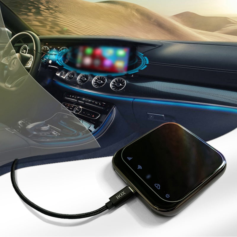 Intelligent Ai Box Car Audio Players 4+64G Navigation Android Box Dual BT Configuration Support Full Split Screen Picture-In-Picture - Image 2