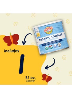 Earth's Best Earth's Best Organic Milk Drink Powder Toddler Formula, 21 oz Canister  - Image 4