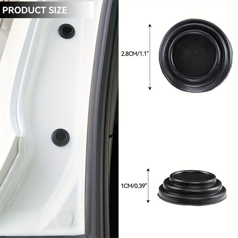 20 PCS Silicone Pads For Car Door Protection Anti Collision Scratch Guard - Image 2