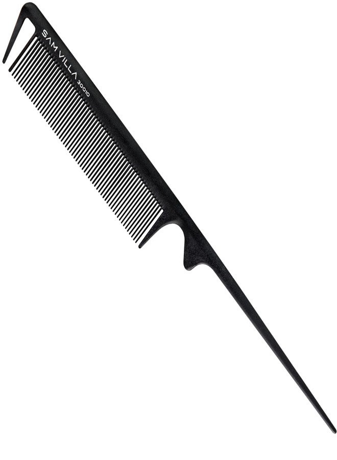 Sam Villa Signature Series Rat Tail Comb Cutting, Styling & Teasing Comb - Image 1