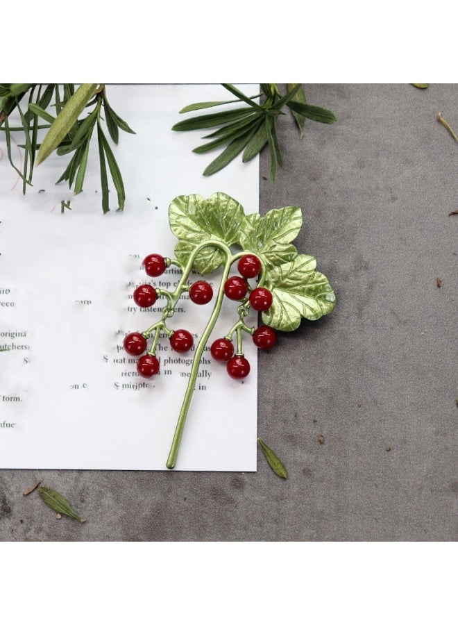 Mark Fairwhale Handmade Vintage Forest Plant Brooch