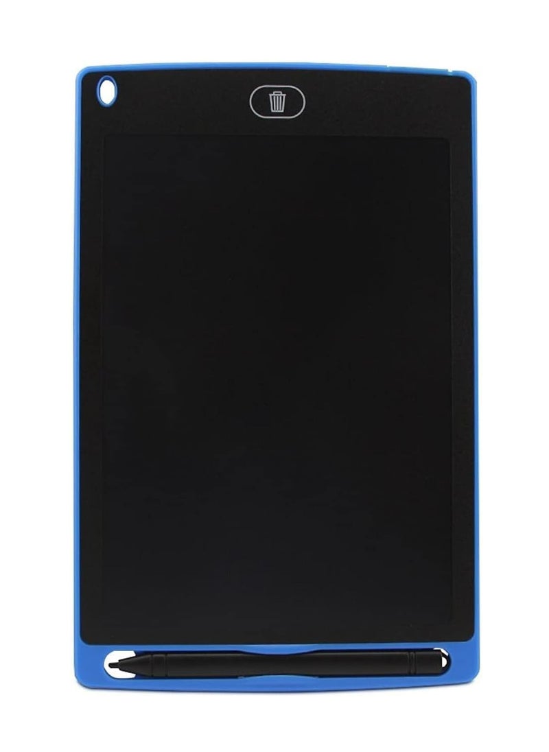 ECVV LCD Writing Tablet 8.5 Inch Doodle Pad Portable Electronic Writer Environmental Writing and Drawing Memo Board- Blue  - Image 1