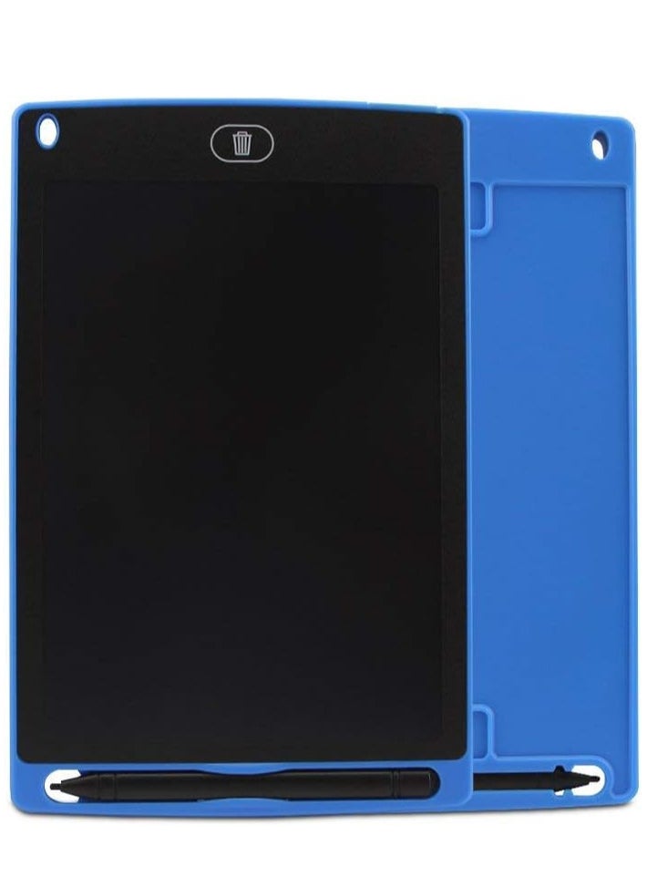 ECVV LCD Writing Tablet 8.5 Inch Doodle Pad Portable Electronic Writer Environmental Writing and Drawing Memo Board- Blue  - Image 3