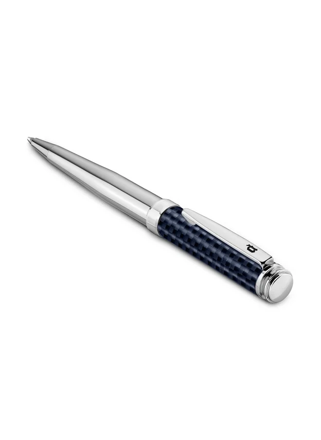 POLICE Rovigo.3 Blue and Silver Pen with Blue Ink