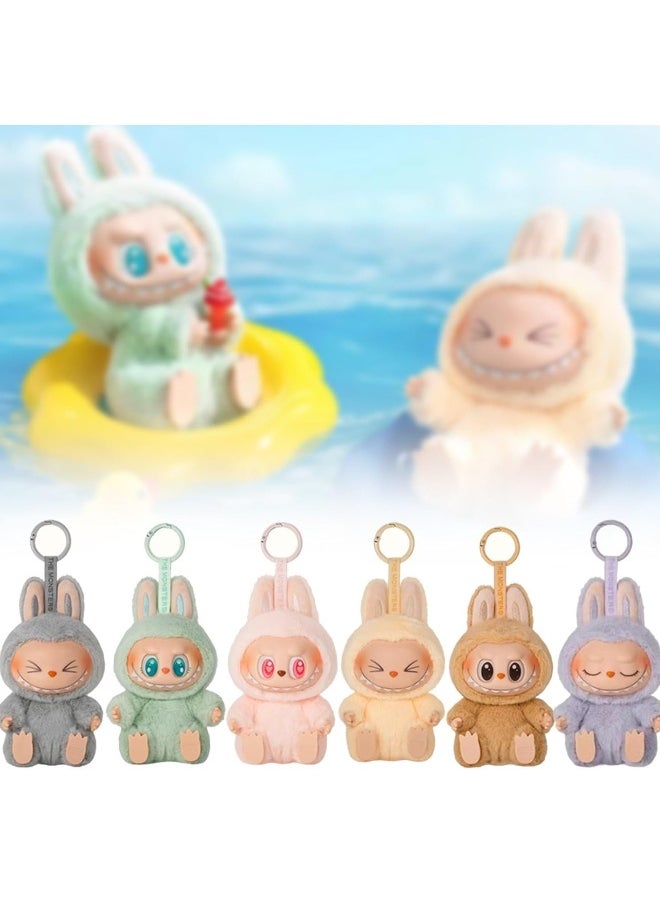 LABUBU Doll, Plush Toy Set Vinyl Plush Hanging Card,Blind Box Figures La bubu, The Monsters Plush Toys for Modern Home Decor, Collectible Toy  - Image 3