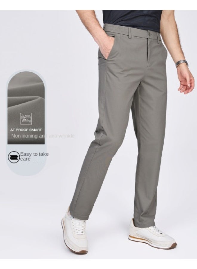 سيبتولفز 【stretch Non-iron Wrinkle-resistant】بنطال جديد للخريف/الشتاء ماركة مطرزة سباندكس بنطلون رجالي كاجوال بنطلون رسمي - Image 1