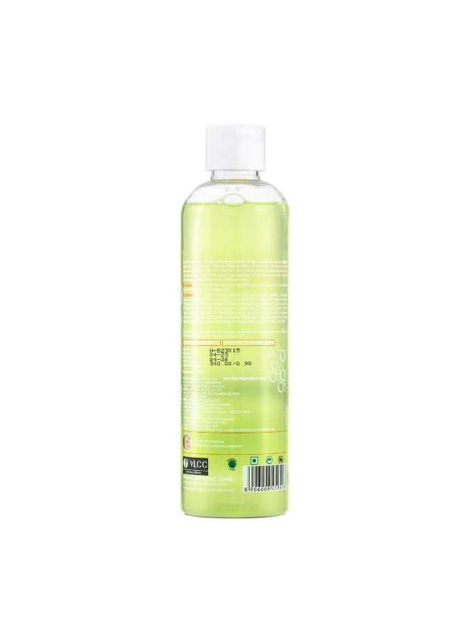 VLCC Nourishing & Silky Shine Shampoo - B1G1-350ml X 2 (700ml) | Stronger, Silkier Hair | Helps Prevent Frizzy Hair, Easy to Manage Hair Shampoo | Soy Proteins and Almond Shampoo. - Image 2