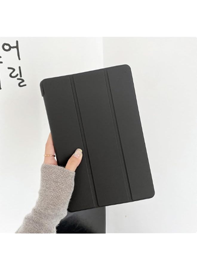 erorex - Scaua Case Compatible With Honor Pad X9 Case Honor Pad X8 Pro Case Anti Fall Stand Function Ultra Thin Pu Leather Auto Wake Sleep Tablet Case With Three Folding Holder Black - Image 1