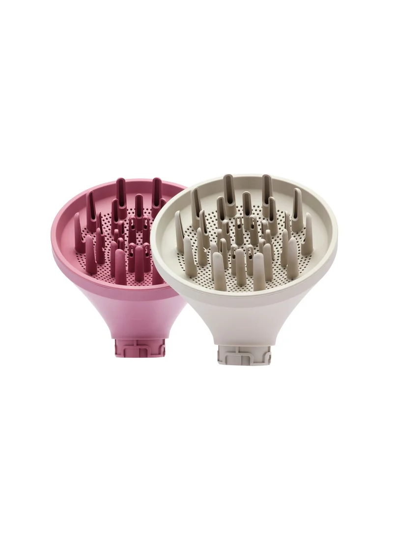 Clara  Clara Multi Styler Add-On Attachment - Hair Diffuser Attachment (Pink) – Anti-Frizz Curl Diffuser for Volume, Natural Waves & Fast Drying for Women | Best Price UAE