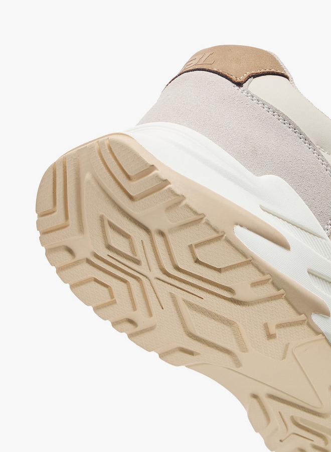 LBL by Shoexpress Men's Panelled Ankle Sneakers with Lace-Up Closure - Image 5