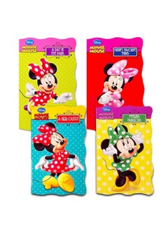 Bendon Publishing Disney Minnie Mouse"My First Books" (Set of 4 Shaped Board Books)  - Image 2