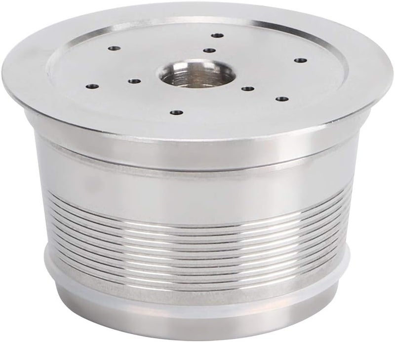 Stainless Steel Reusable Coffee Capsule Cup, Coffee Filter Cup for Caffitaly Wacaco, Durable Food Grade Metal Coffee Capsule with High Temperature Resistance up to 180℃, Per - Image 1