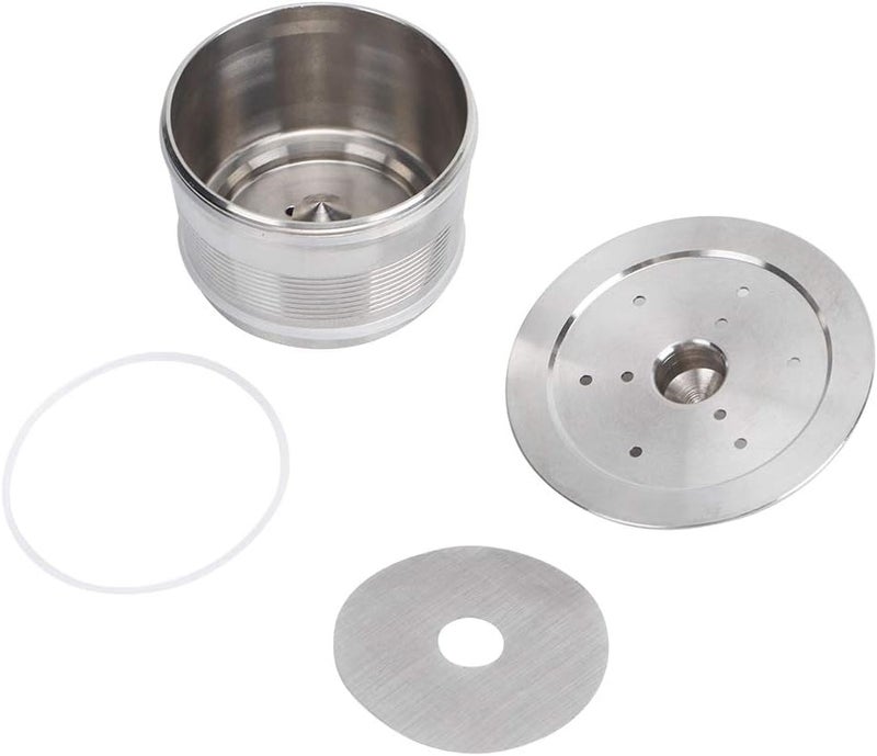 Stainless Steel Reusable Coffee Capsule Cup, Coffee Filter Cup for Caffitaly Wacaco, Durable Food Grade Metal Coffee Capsule with High Temperature Resistance up to 180℃, Per - Image 2