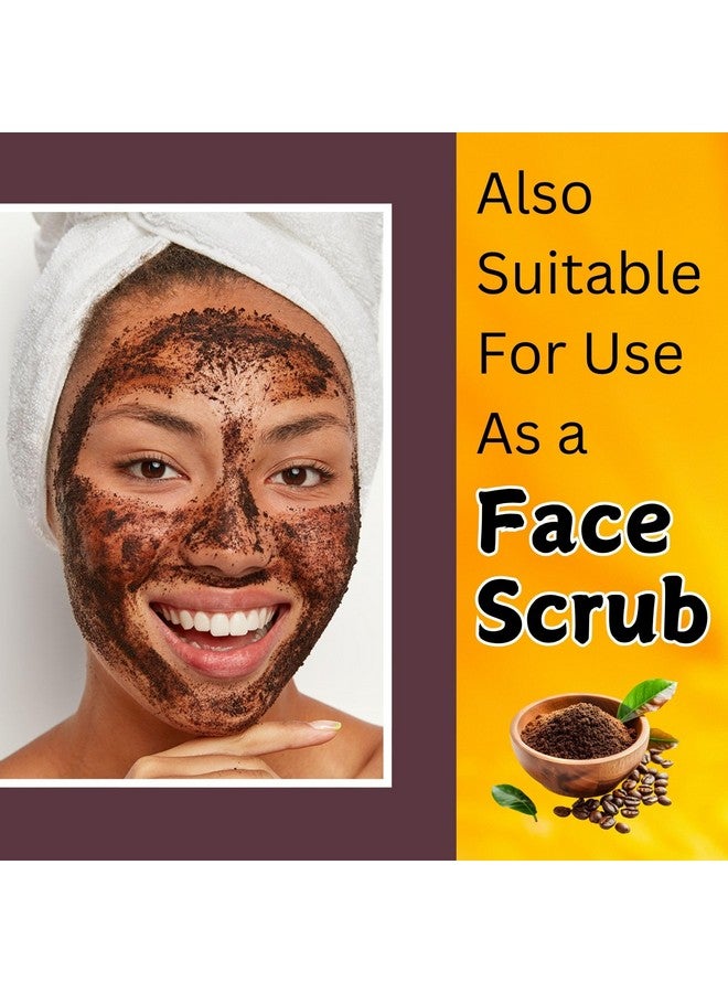 BrijBooti مقشر مسحوق القهوة بريج بوتي للوجه والجسم - (100 غ) | مسحوق قهوة طبيعي لتقشير البشرة، تنظيف عميق، إزالة الرؤوس السوداء، بشرة متألقة، مضاد لحب الشباب، إزالة تان. - Image 4