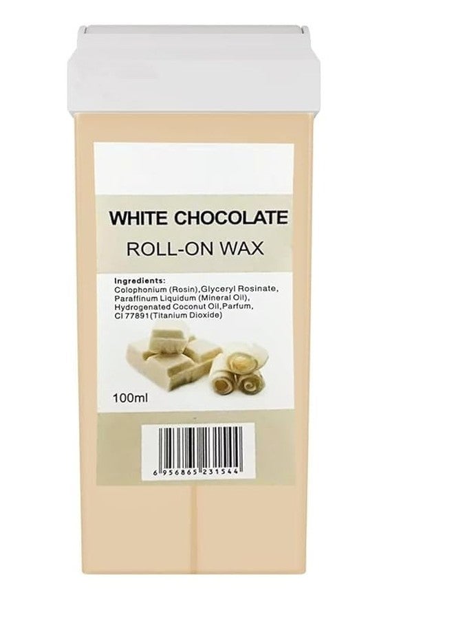 SKINPLUS White Chocolate Roll-On Wax Kit For Women (Set Of 1 Refill Wax) 100 Ml - Image 1
