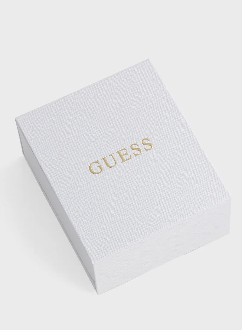 GUESS Juxn03001Jwstt/U Logo Plate Necklace