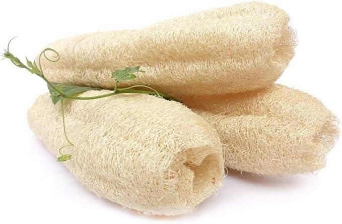 Miw Piw Natural Whole Loofah Dish Sponge (Pack 3) - Multipurpose Dish Sponges - 100% Biodegradable Compostable, Dishwashing Scouring Pad, Zero Waste - Image 5