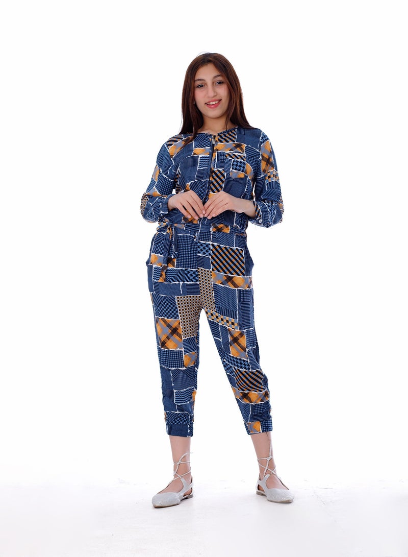 BEBO Girls Summer Jumpsuit  - Image 1