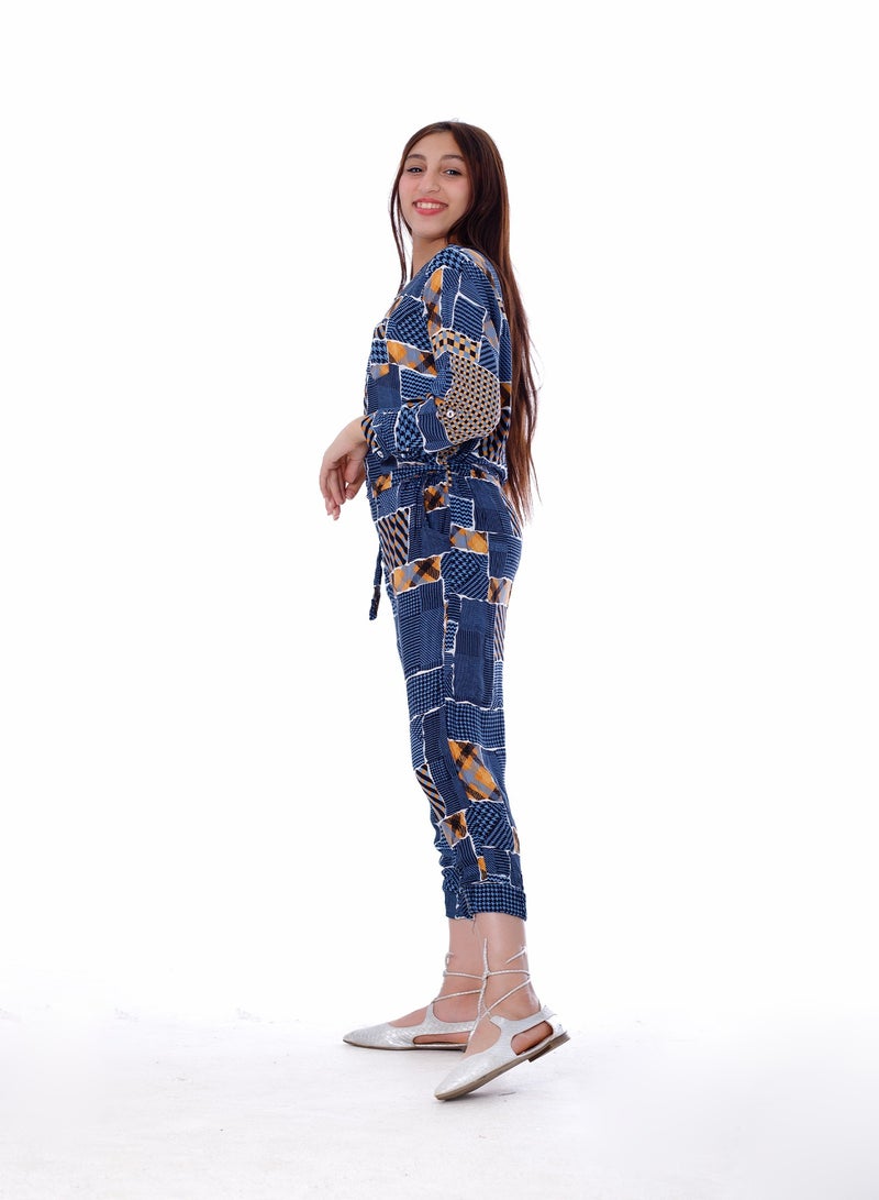 BEBO Girls Summer Jumpsuit  - Image 2