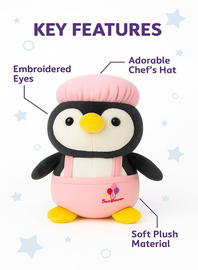 Fun4you Soft Penguin Plush Toy for Kids | Cute Washable Stuffed Animal Toy | Cuddly Penguin Soft Toy for Boys & Girls | Baby Soft Toy Gift for Birthday & Nursery Decoration - Image 4