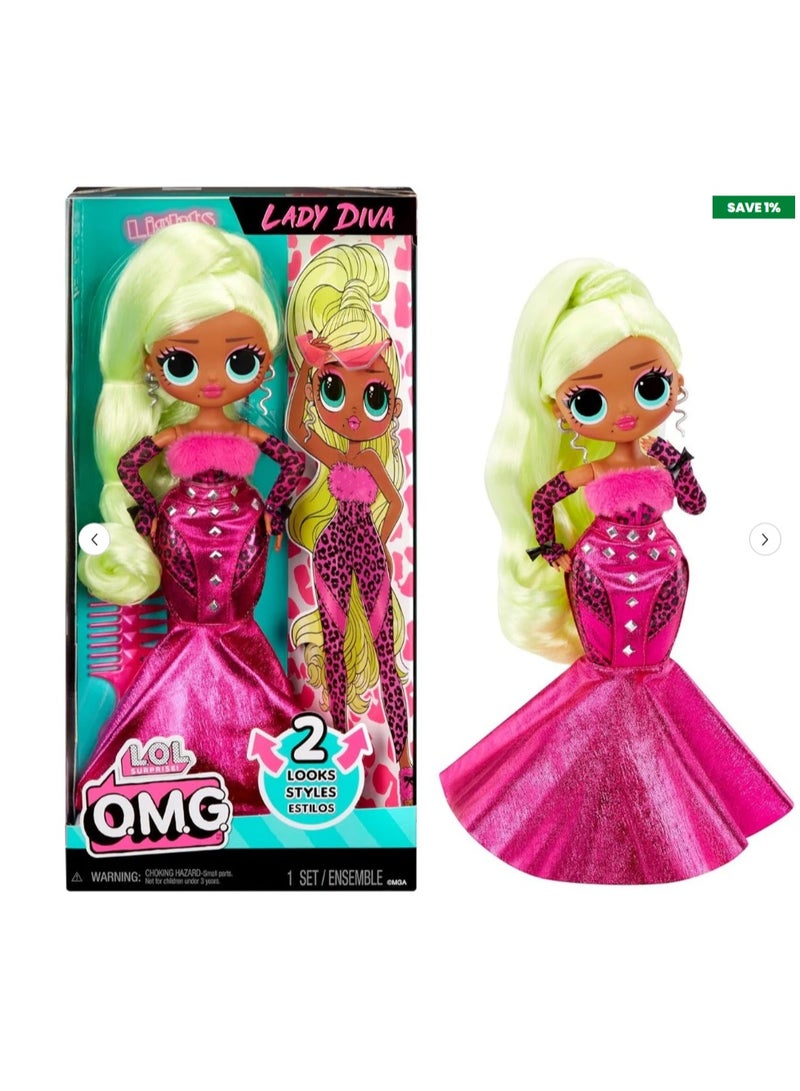 L.O.L. SURPRISE! OMG HoS Doll Lady Diva - Image 1
