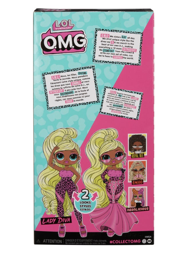 L.O.L. SURPRISE! OMG HoS Doll Lady Diva - Image 2